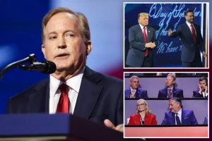 Ken Paxton acknowledged that 'everyone's numbers fell' following the GOP midterm convention, according to a report.