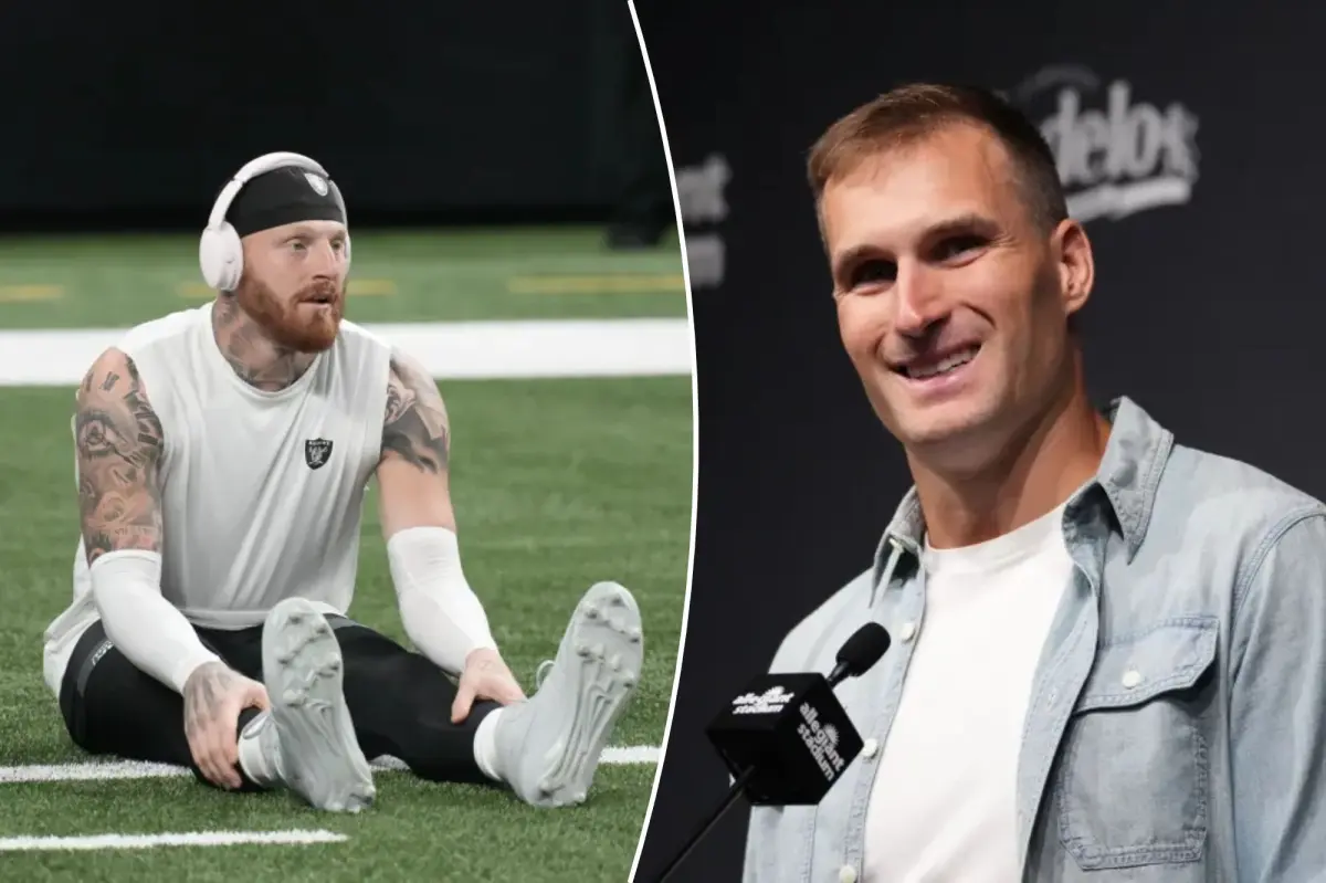 Kirk Cousins and Maxx Crosby resolve their differences during a 2-hour meal.