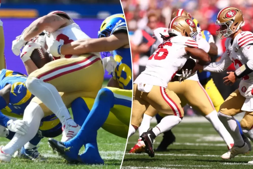 Kyle Shanahan is not concerned about Kaelon Black's groin injury.