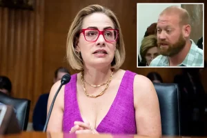 Kyrsten Sinema's former bodyguard destroys her Arizona house, resulting in $200,000 in damages.
