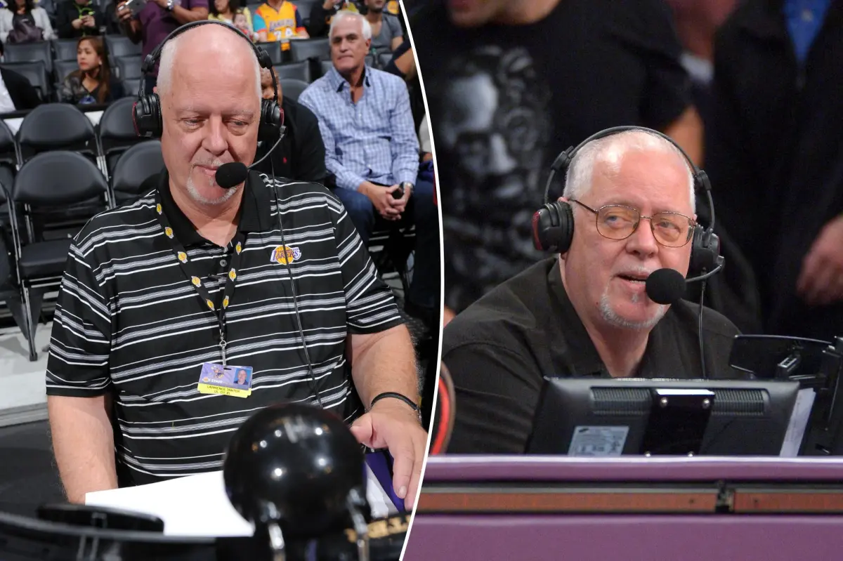 Lawrence Tanter, the Lakers' longtime public address announcer, has passed away at 76.