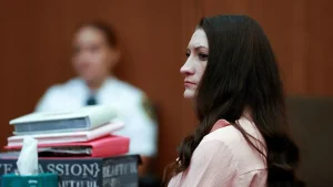 Lindsay Clancy appears in court for a motion regarding double jeopardy and an investigation into the jurors.