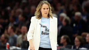 Lynx coach Cheryl Reeve reiterates her support for the trans community following the regular season finale against the Fever.