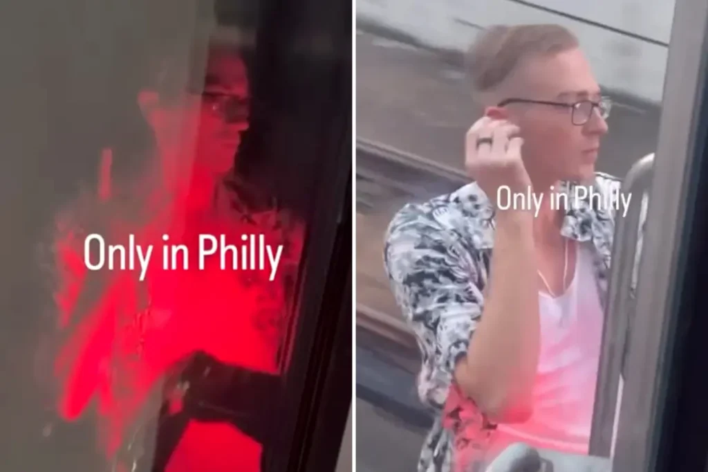 Man dangles from a moving train, leading to SEPTA investigation