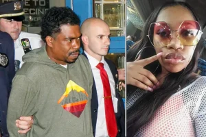 Man faces murder charges in the death of NYC mother, led from police station.
