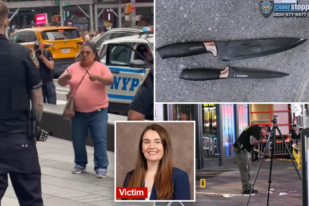 Man fatally stabbed in Times Square attack was a vice president at Bank of America and had recently marked his second wedding anniversary.