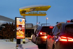 McDonald's is trying out advertisements on drive-thru menus: 'it's similar to a YouTube video'