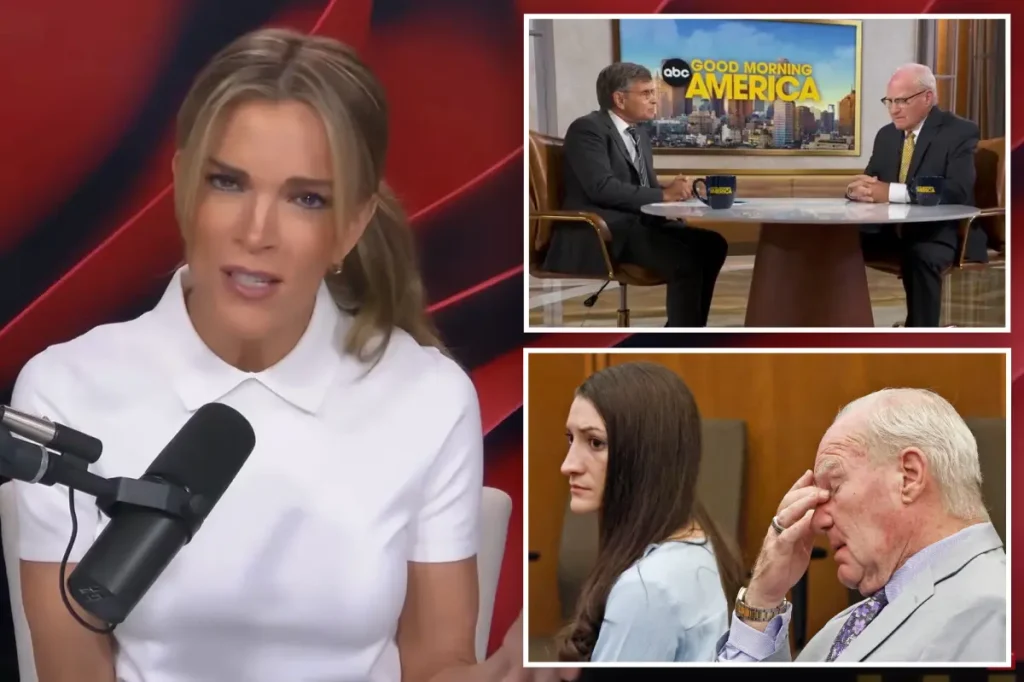 Megyn Kelly criticizes George Stephanopoulos for not confronting Lindsay Clancy's lawyer about the Trump pardon.