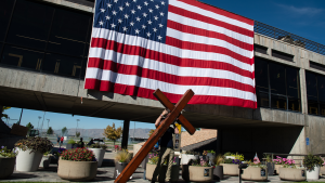 Memorial for Charlie Kirk at Utah Valley University commemorates one year since his assassination
