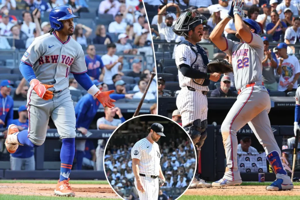 Mets overpower Gerrit Cole and the Yankees with six home runs