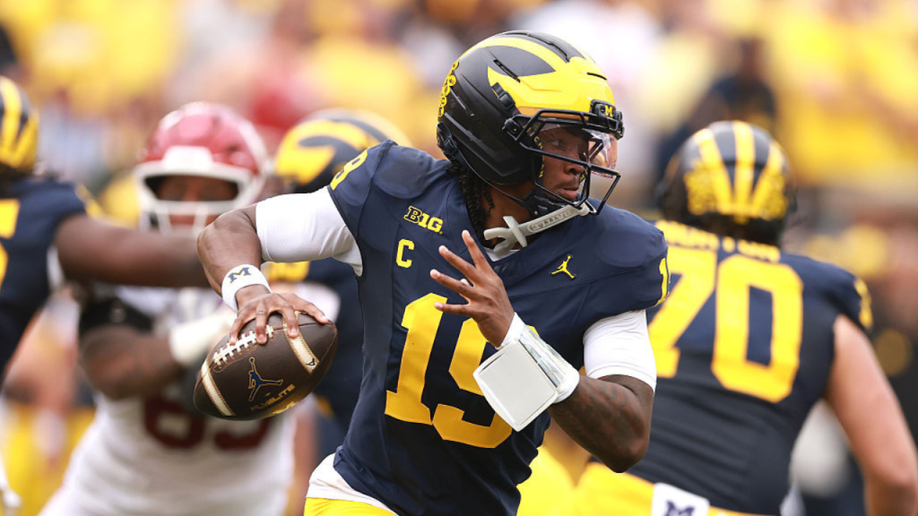 Michigan overcomes early season challenges to defeat 11th ranked Oklahoma in Ann Arbor