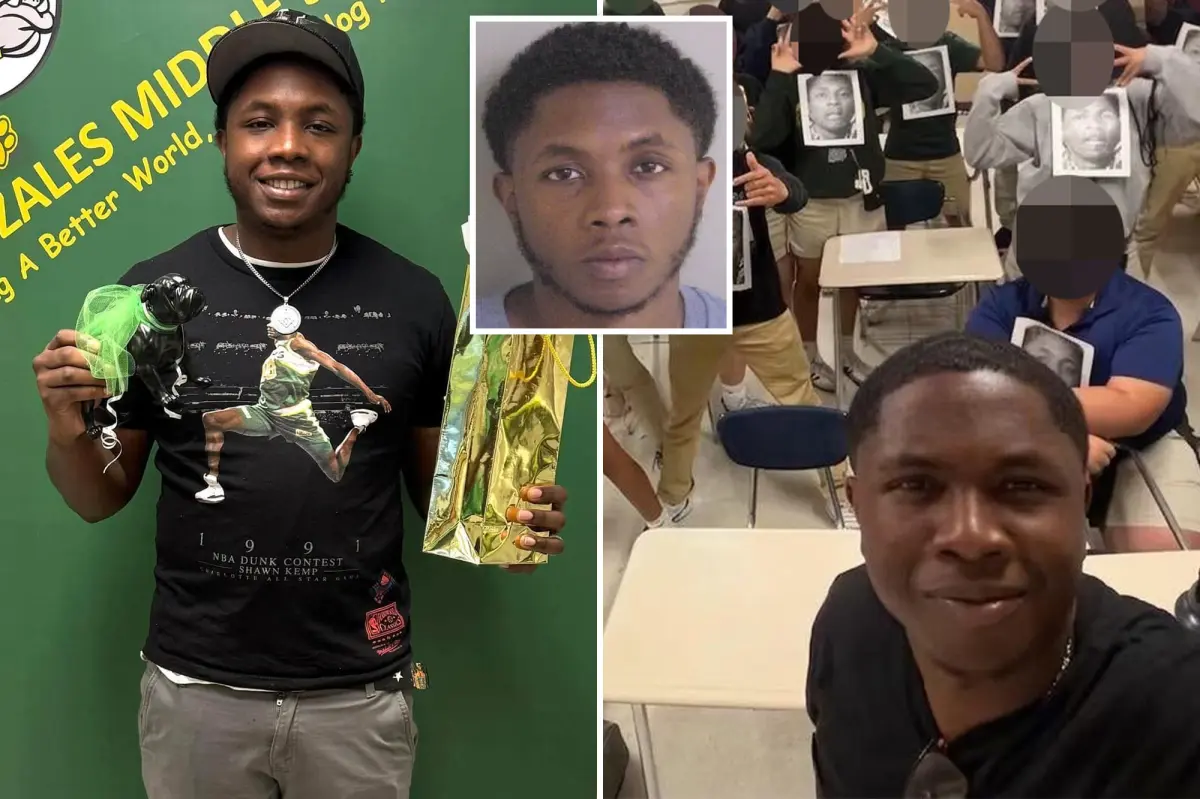 Middle school’s 'Teacher of the Year' charged with shooting two men on the street