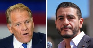 Mike Rogers is ahead of Abdul El-Sayed in the Michigan Senate survey.