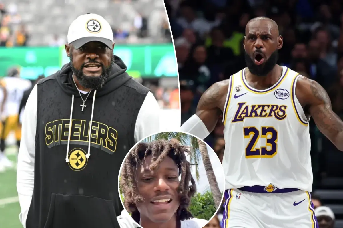 Mike Tomlin's son accuses LeBron James of being dishonest in a heated outburst