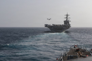 Military: 115 commercial ships rerouted by 'America's steel wall blockade'