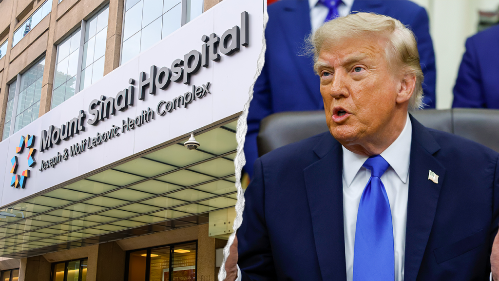 Mount Sinai will cease youth sex reassignment procedures following agreement with Trump’s Justice Department