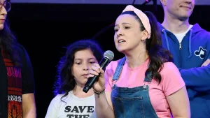 Ms. Rachel urges wealthy White celebrities to match Macklemore's contributions.