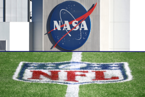 NASA collaborates with the NFL for an Inspiration Tour featuring flyovers at football games.