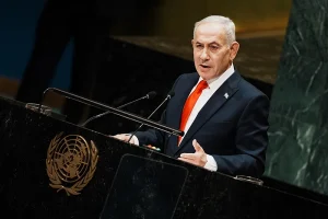 Netanyahu gives a bold speech to the UNGA after diplomats walk out: &lsquo;If there are any moral cowards still here, please leave now&rsquo;