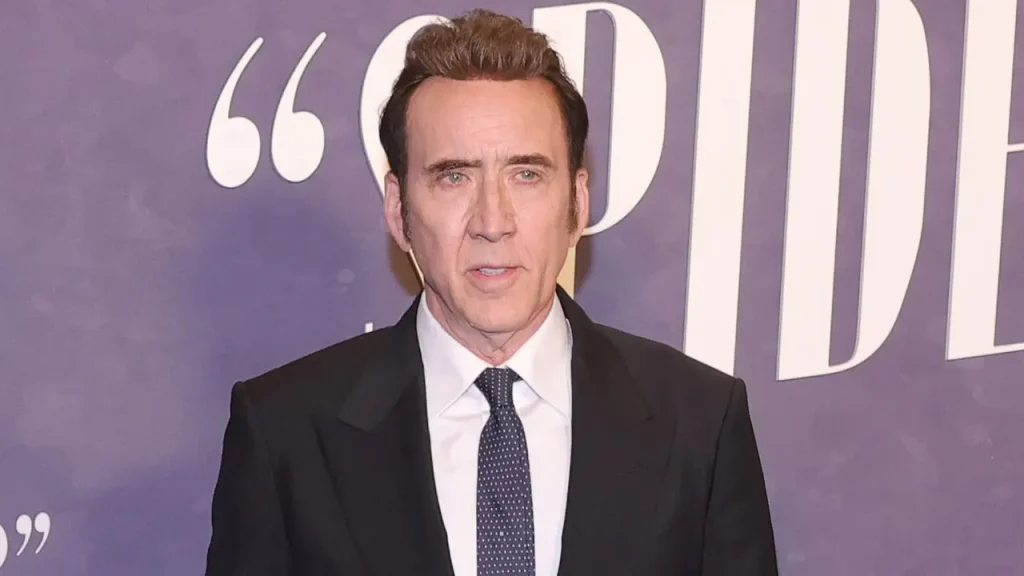 Nicolas Cage's driveway in Malibu falls into a sinkhole and causes a gas leak.