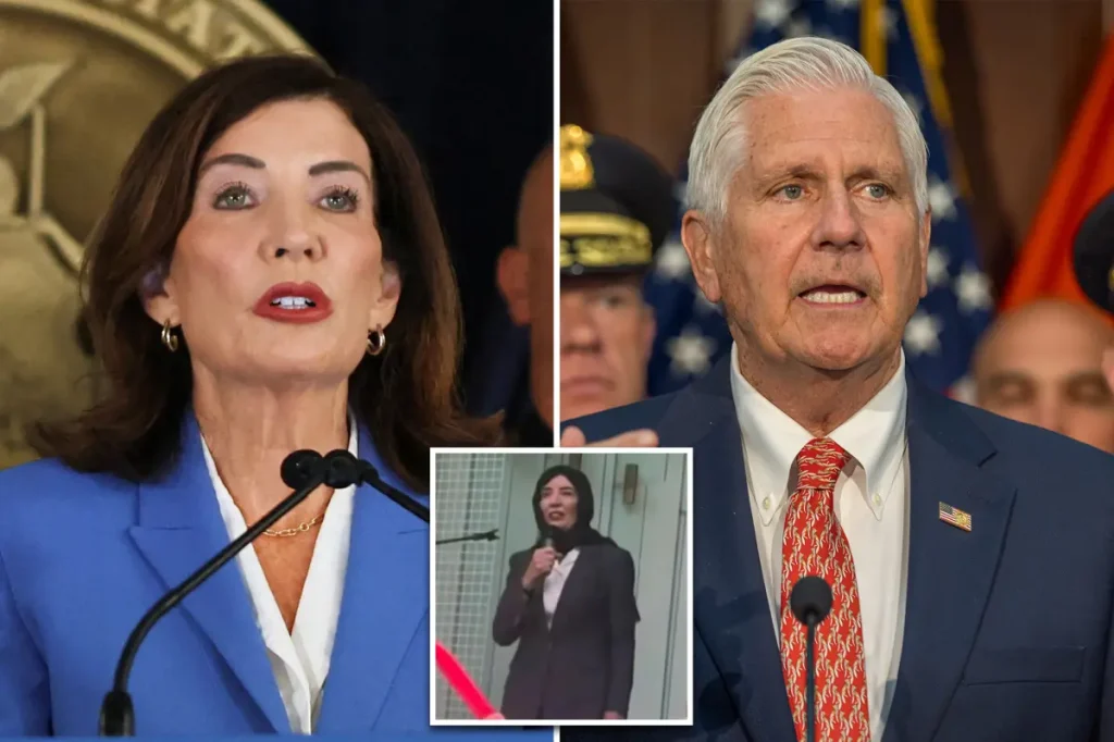 NY Governor Kathy Hochul criticizes Bruce Blakeman for increasing 'hijab Hochul' attacks
