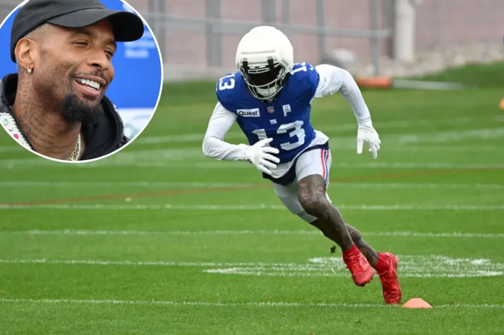 Odell Beckham Jr. showcases his classic Giants skills again