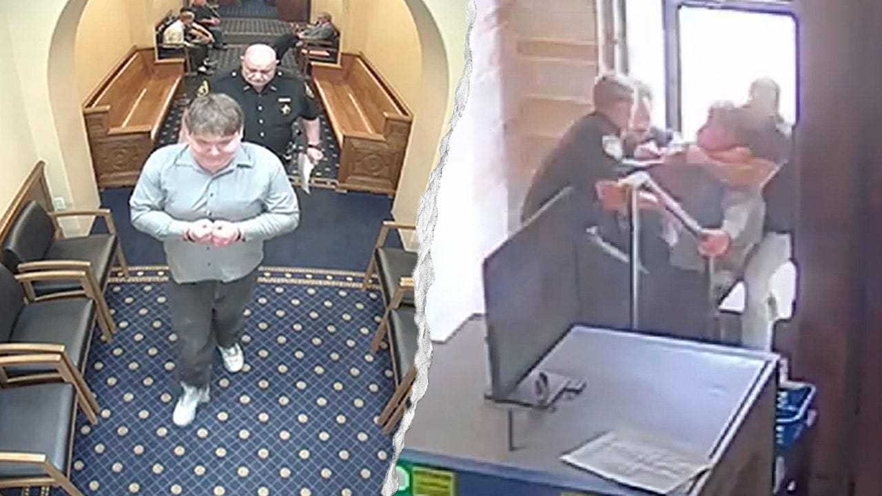 Ohio man reportedly breaks free from handcuffs and attacks two deputies at the courthouse