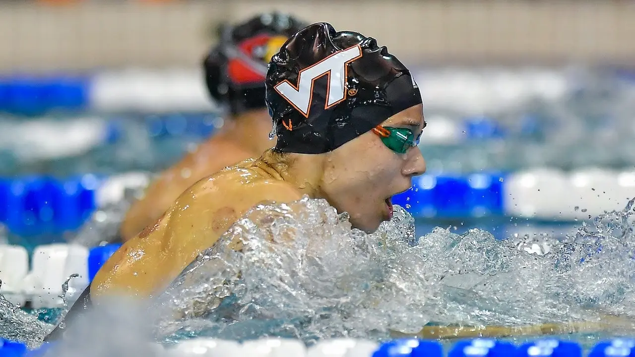 Olympic swimmer Réka György criticizes Virginia Governor Spanberger for revoking female sports regulation.