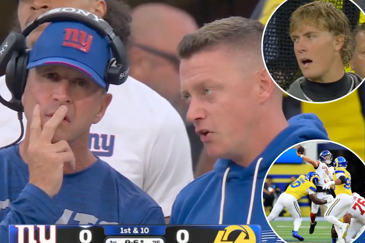 Online detectives attempt to understand Jaxon Dart's injury through lip-reading while the Giants prepare