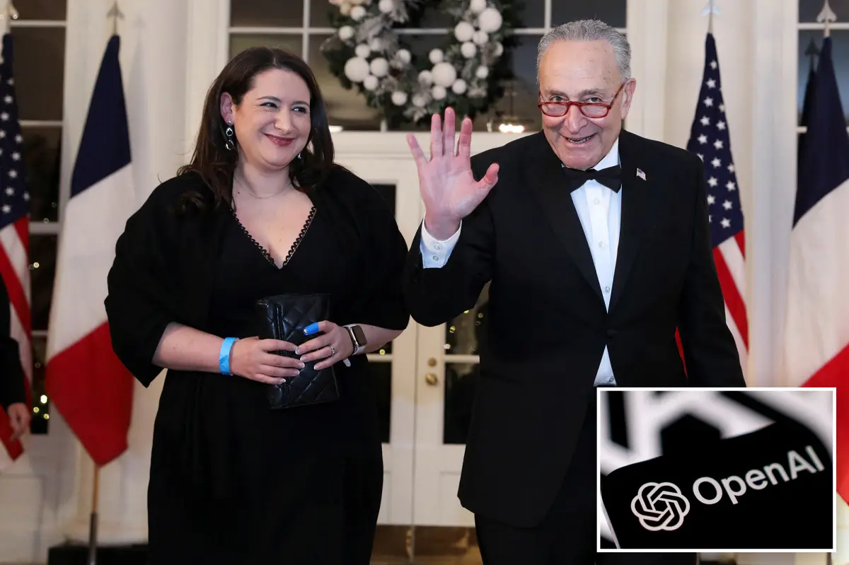 OpenAI employs Chuck Schumer's daughter as major tech companies build relationships with Democrats before the midterms, according to a report.