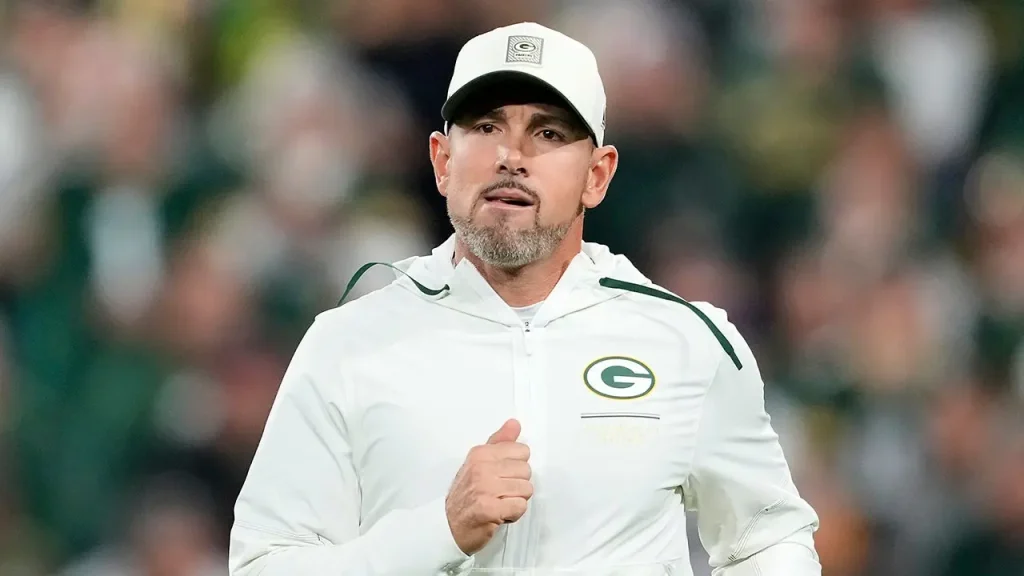Packers' surprising lopsided defeat against the Falcons puts coach Matt LaFleur in a difficult position.