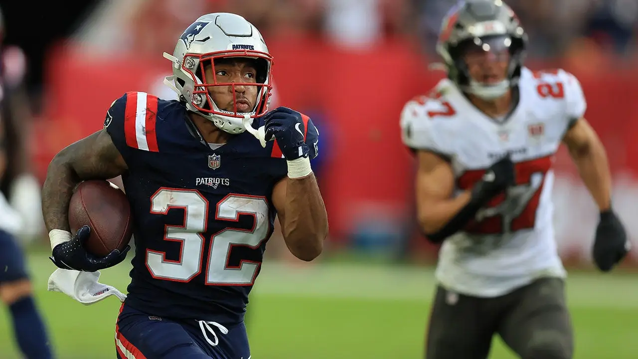 Patriots running back TreVeyon Henderson criticizes government overreach after a Catholic family loses custody in a gender matter.