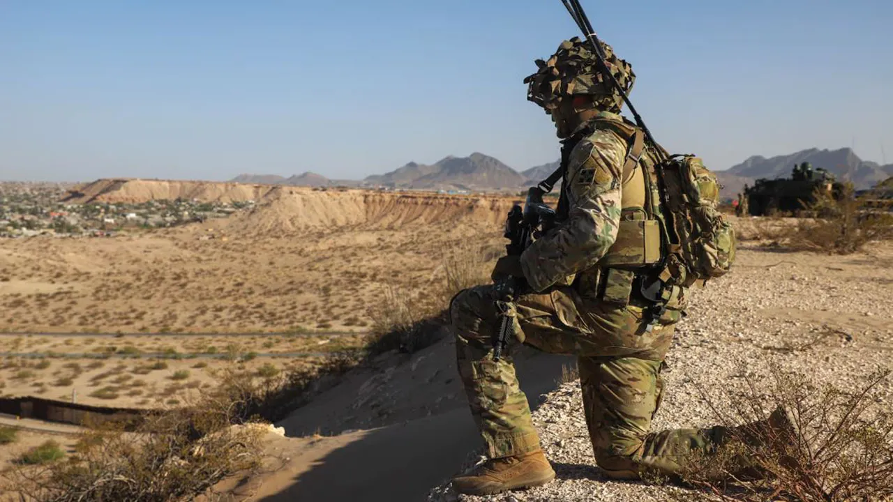 Pentagon reports 100 cartel drones intercepted at the southern border in August