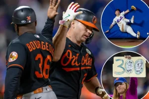 Pete Alonso reaches 300th home run to assist Orioles in victory over Mets