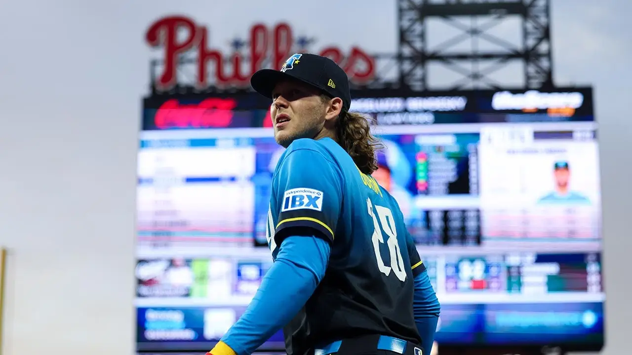 Phillies blanked by Rays in the first game of their last regular-season series, risking playoff chances.