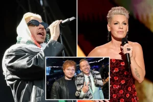 Pink responds to criticism after commenting on Macklemore's remarks about the anti-Israel concert.