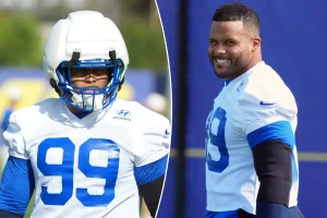 Players respond to Aaron Donald's comeback on Monday Night Football: 'It&rsquo;s going to be chaotic'