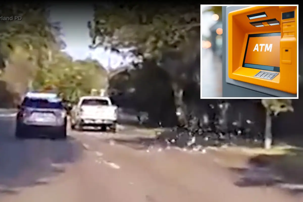 Police chase in Texas concludes with suspect discarding stolen money from SUV
