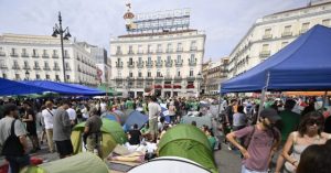 Protest in Madrid Occurs After 87-Year-Old is Evicted