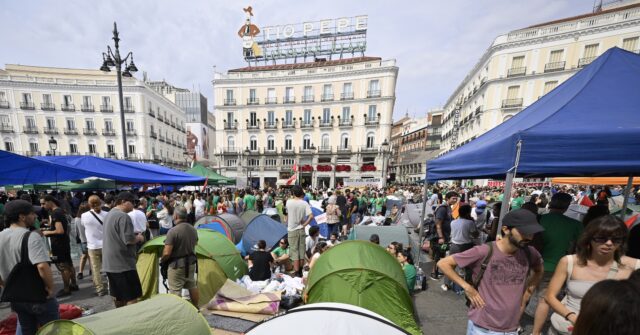 Protest in Madrid Occurs After 87-Year-Old is Evicted