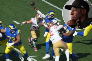 Raheem Morris might not stay as the 49ers defensive coordinator for long after the Rams' heavy defeat.