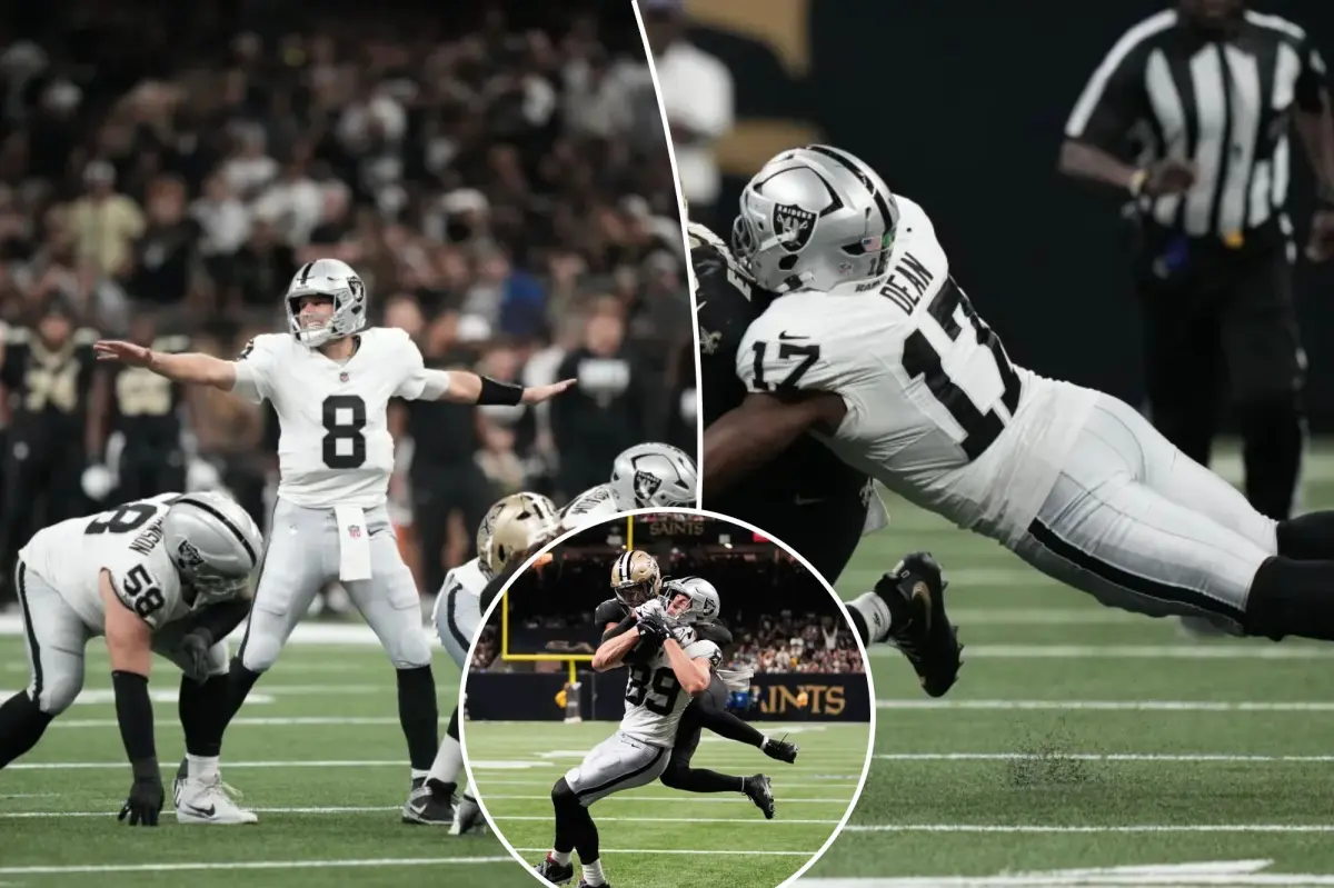 Raiders' comeback against Saints suggests something remarkable