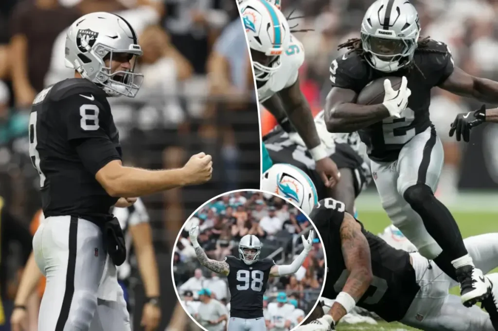 Raiders demonstrate true improvement in Klint Kubiak's initial victory