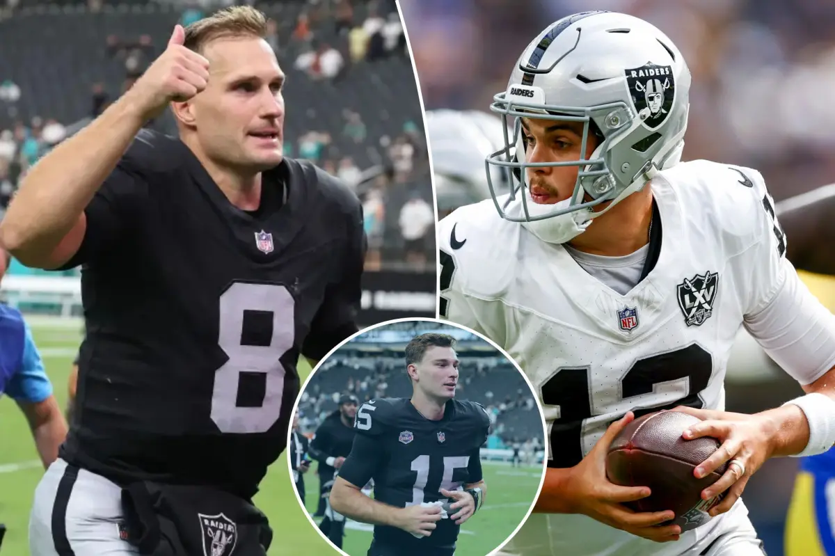 Raiders quarterback Aidan O'Connell unavailable due to personal matters
