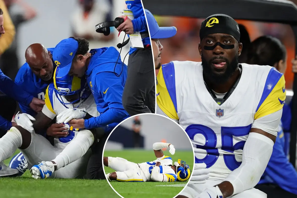 Rams cornerback Jaylen Watson will not play due to a shoulder injury against the Broncos on Sunday Night Football.