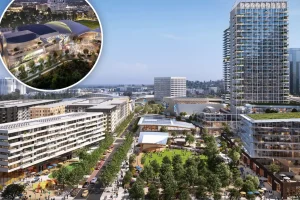 Rams transforming an old mall into a new 52-acre, $10 billion headquarters village