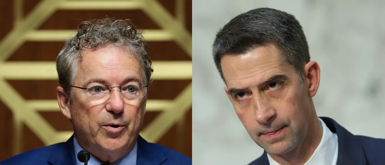 Rand Paul Claims Tom Cotton Is Hiding Classified Gain-Of-Function Documents
