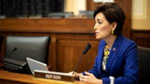 Rep. Young Kim addresses misuse of earmarks in resolution for personal gain.