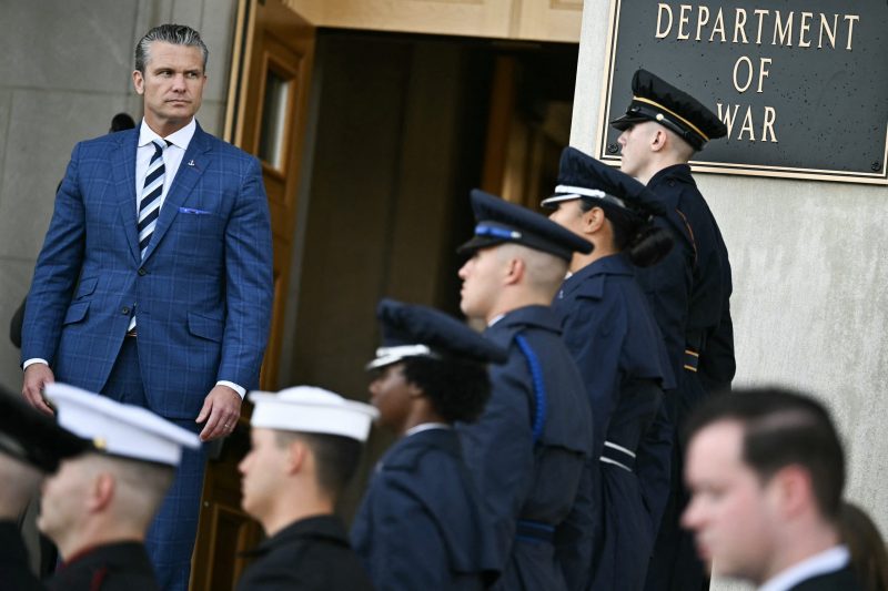 Report: Hegseth anticipated to cut general and admiral positions by 20%