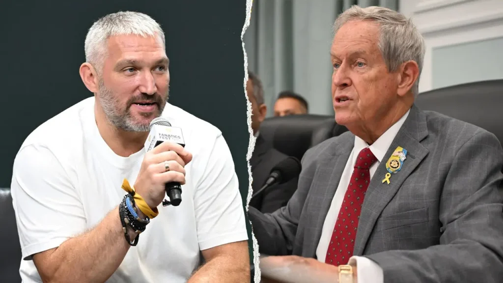 Republican congressman questions NHL about Alex Ovechkin&rsquo;s role in Putin's campaign advertisement